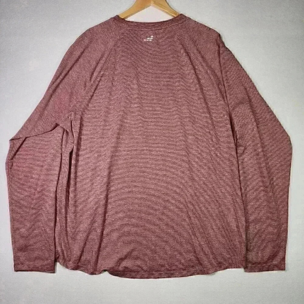 BCG Men's Long Sleeve Shirt 2XL Lightweight 100% Polyester RN#098223 Activewear - Picture 8 of 16